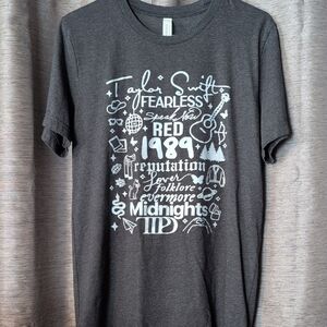Bella Canvas Dark Gray Graphic Tee